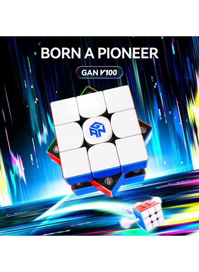 جانكيوب مكعب السرعة المغناطيسي GANCUBE GAN V100 Maglev Frosted الأحدث لعام 2026! - Image 4